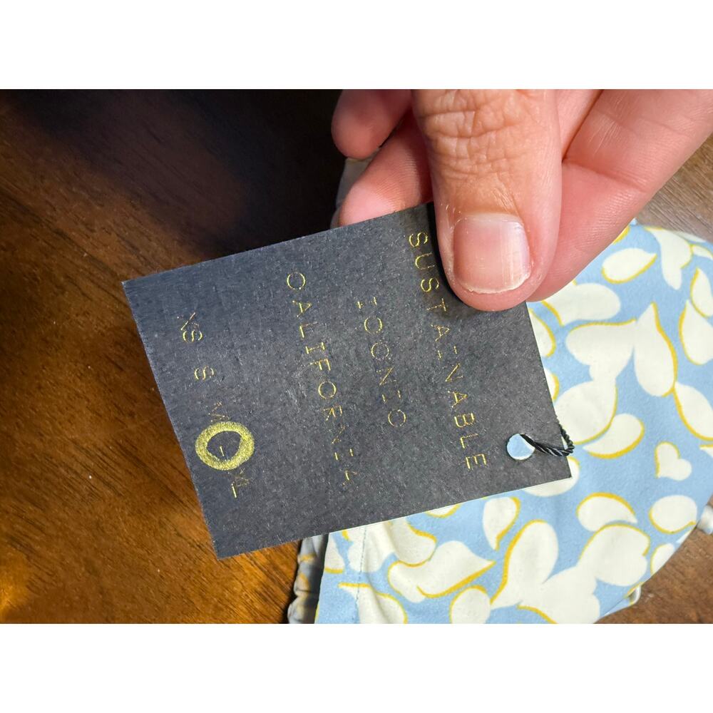 Patterned Triangle Bikini Top - image 5